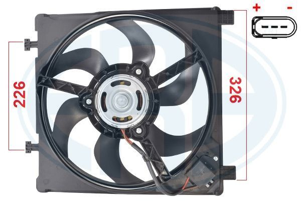ERA 352122 Fan, engine cooling