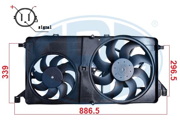 ERA 352136 Fan, engine cooling