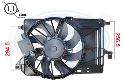 Fan, engine cooling ERA 352139