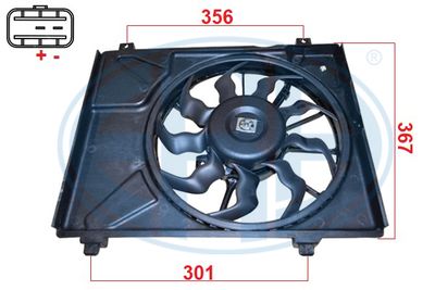Fan, engine cooling ERA 352145