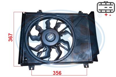 Fan, engine cooling ERA 352146