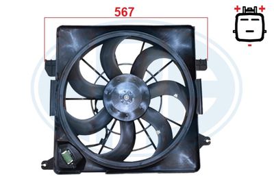 Fan, engine cooling ERA 352149