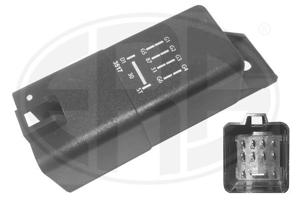 ERA 661355 Control Unit, glow time