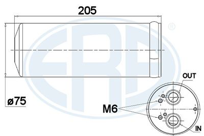 Dryer, air conditioning ERA 668000