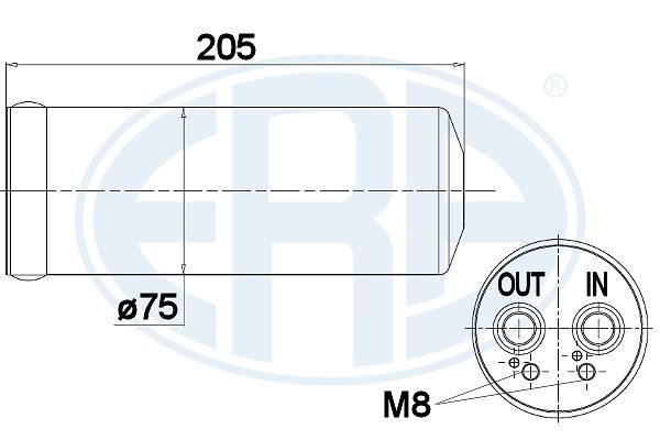 ERA 668004 Dryer, air conditioning