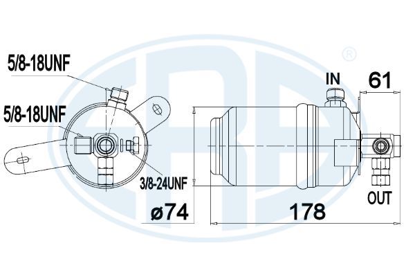 ERA 668008 Dryer, air conditioning