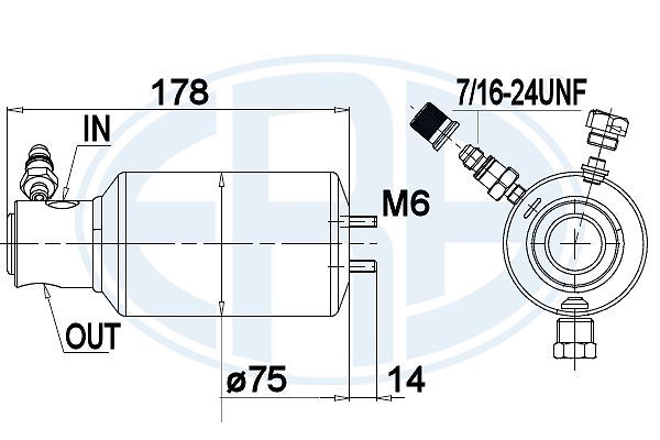 ERA 668009 Dryer, air conditioning