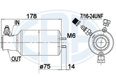 Dryer, air conditioning ERA 668009