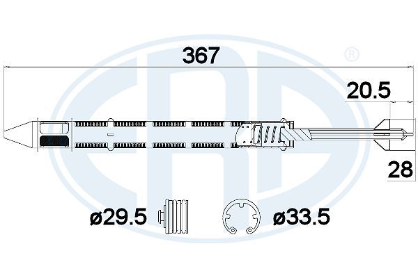 ERA 668013 Dryer, air conditioning