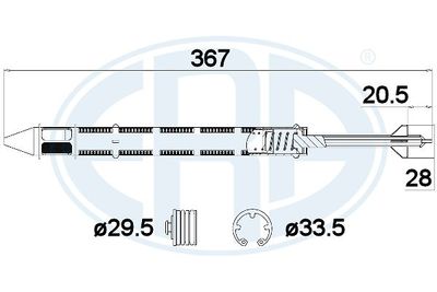 Dryer, air conditioning ERA 668013