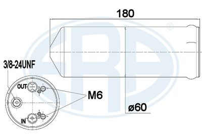 Dryer, air conditioning ERA 668016