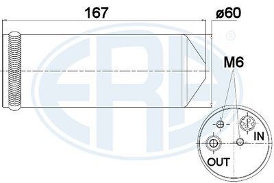 Dryer, air conditioning ERA 668017