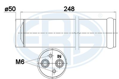 Dryer, air conditioning ERA 668018