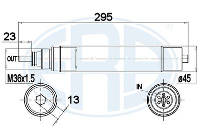 Dryer, air conditioning ERA 668022
