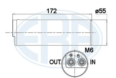 Dryer, air conditioning ERA 668026