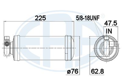 Dryer, air conditioning ERA 668029