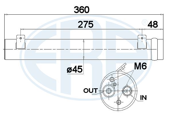 ERA 668030 Dryer, air conditioning