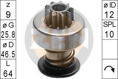 Freewheel Gear, starter ERA ZN0108