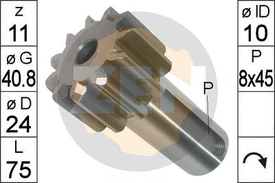 Freewheel Gear, starter ERA ZN0290