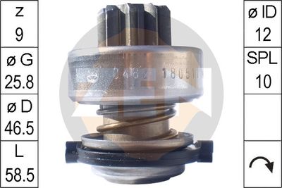 Freewheel Gear, starter ERA ZN0482