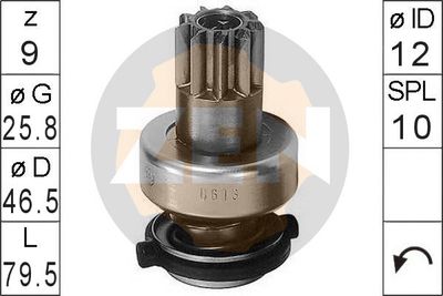 Freewheel Gear, starter ERA ZN0613