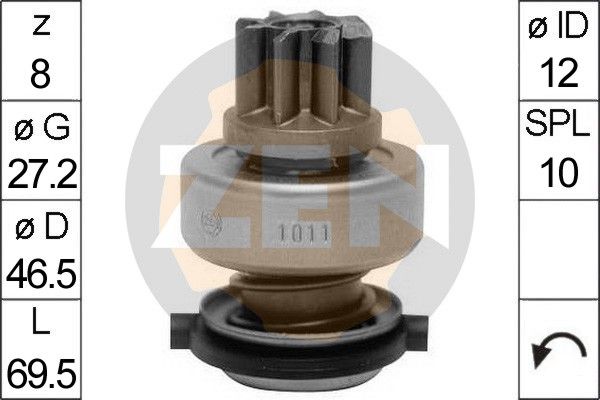ERA ZN1011 Freewheel Gear, starter