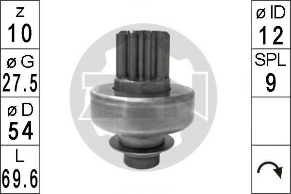 ERA ZN1705 Freewheel Gear, starter