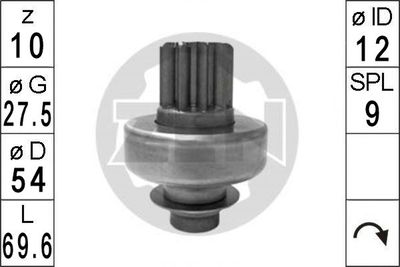 Freewheel Gear, starter ERA ZN1705