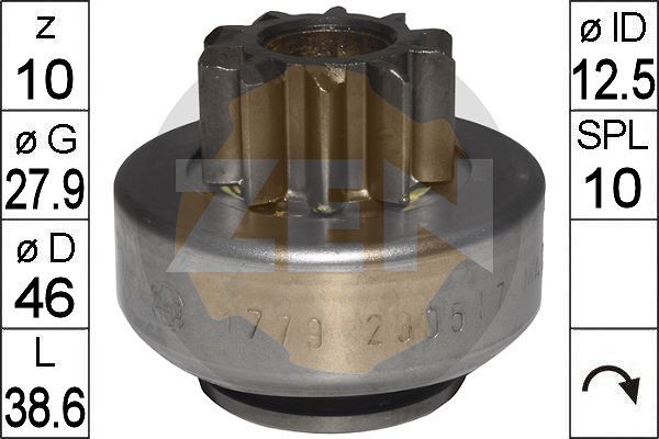 ERA ZN1779 Freewheel Gear, starter