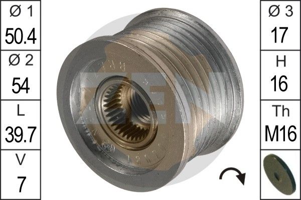 ERA ZN5445 Alternator Freewheel Clutch