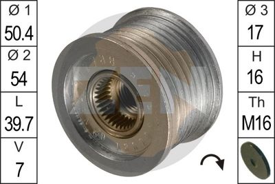 Alternator Freewheel Clutch ERA ZN5445