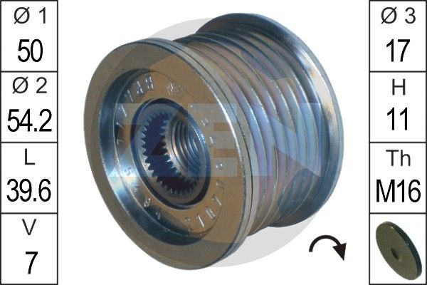 ERA ZN5494 Alternator Freewheel Clutch