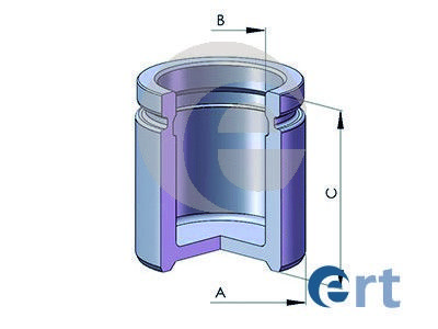 ERT 150221-C Piston, brake caliper