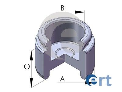 Piston, brake caliper ERT 150259-C