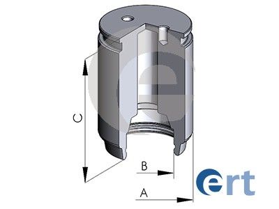 Piston, brake caliper ERT 150265-C