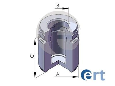 ERT 150548-C Piston, brake caliper