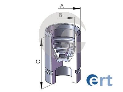 ERT 150553-C Piston, brake caliper