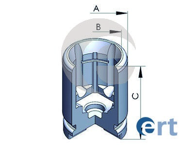 Piston, brake caliper ERT 150757-C