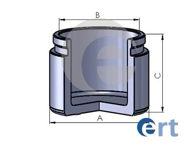 Piston, brake caliper ERT 150789-C