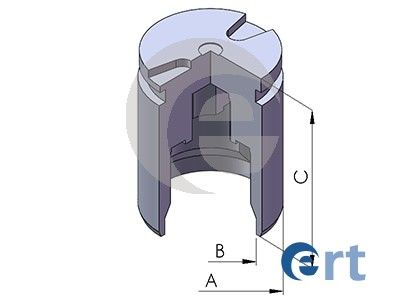 ERT 150801-C Piston, brake caliper