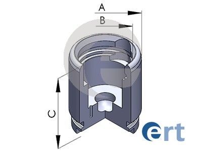 Piston, brake caliper ERT 150848-C