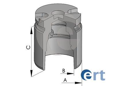 Piston, brake caliper ERT 150898-C