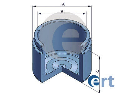 Piston, brake caliper ERT 150904-C