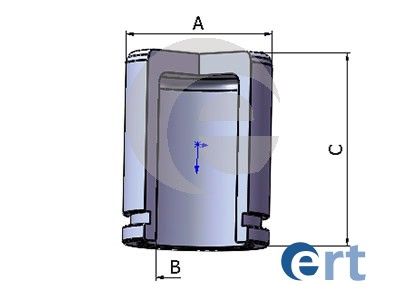 Piston, brake caliper ERT 150933-C