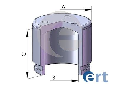 Piston, brake caliper ERT 150949-C