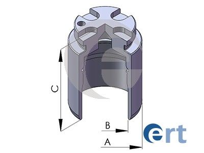 Piston, brake caliper ERT 150984-C