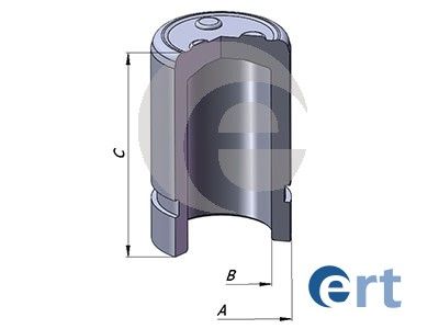 Piston, brake caliper ERT 151037-C