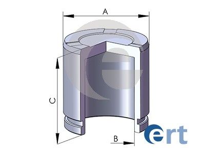 Piston, brake caliper ERT 151102-C