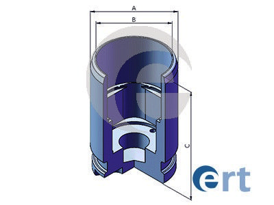 ERT 151123-C Piston, brake caliper