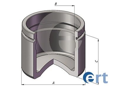 Piston, brake caliper ERT 151199-C